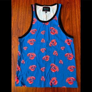 Mishka Crab Tank Top size small pre owned